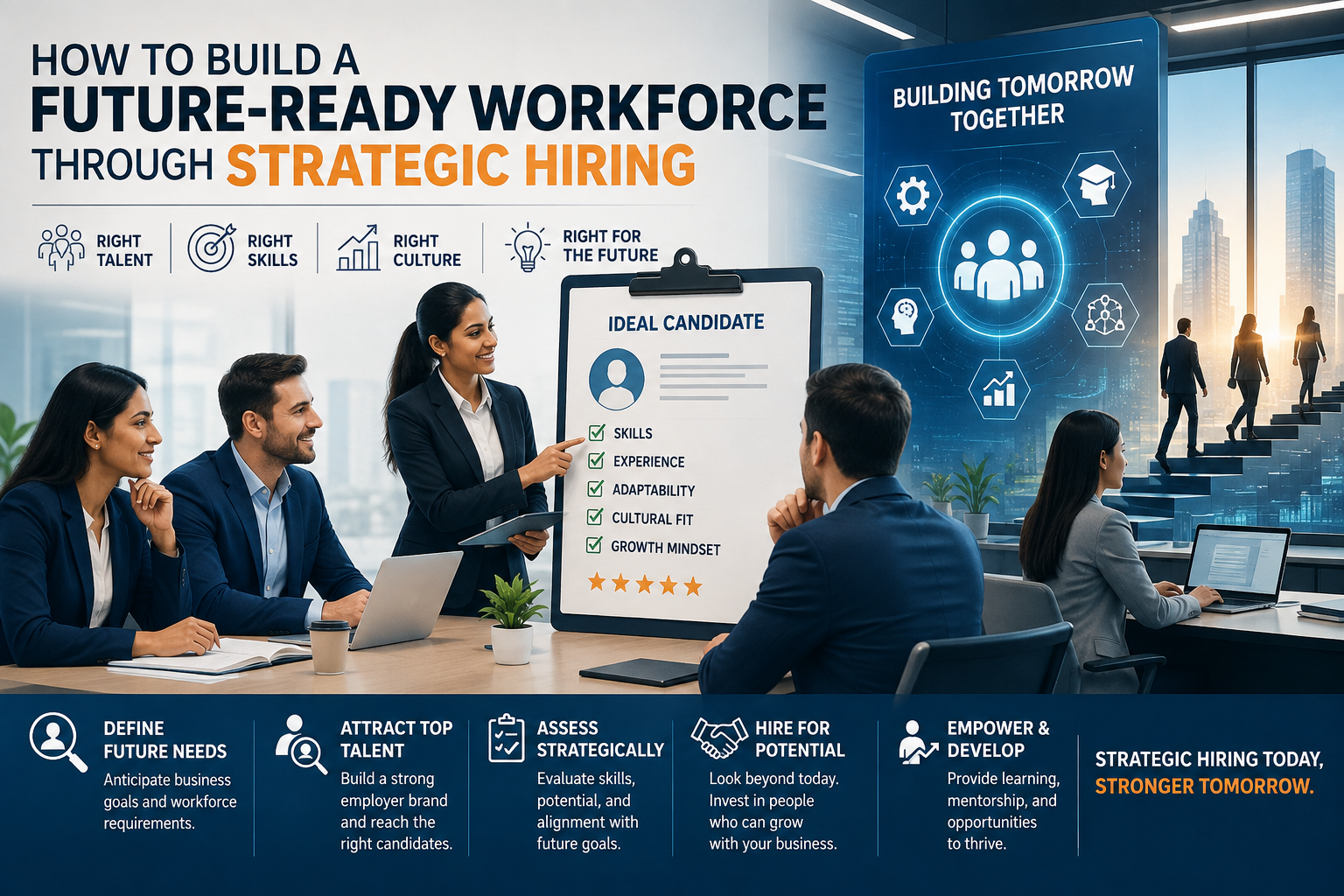How to Build a Future-Ready Workforce Through Strategic Hiring